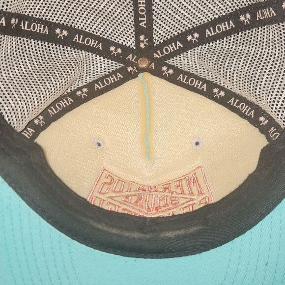 Mermaids Smoke Seaweed Mesh Hat Maui - Picture 5 of 6